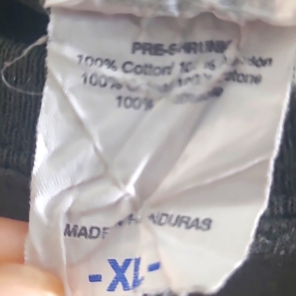 Kitty Cat Tshirt 100% Cotton Army Green XL Distressed  pilled Soft Comfy - Picture 4 of 5